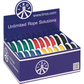 Liros Taklegarn 1,5 mm 20 m ass. farver