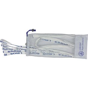 Liros sejsinger hvid-bl 2.5 m 5stk