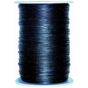 Liros Taklegarn 1,0mm sort vokset 500 m