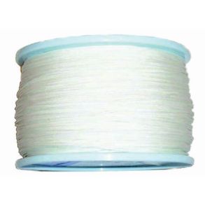 Liros Taklegarn 1,5mm hvid vokset 500 m