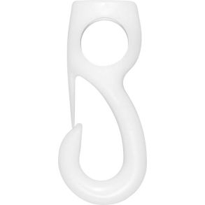 Liros Snap Hook 6 mm hvid 5 stk.
