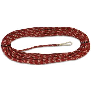 Liros Dyneema fald m/loop 8mm x 25 mtr rd/hvid