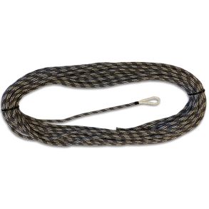 Liros Dyneema fald m/loop 10mm x 35 mtr gr/hvid