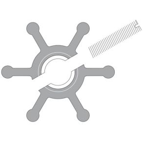 Johnson Impeller 09-808B 40 mm