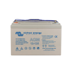 Victron - Batteri - 12V/125Ah AGM Super Cycle Batt. (M8)