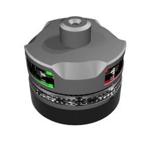 Lopolight 2nm 3-farv./anker/strobe windex 0,7m kab