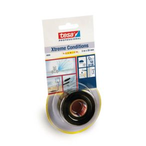 Tesa Xtreme Conditions sort 25mm 3m