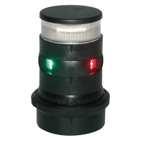 Aquasignal 34 anker/3farvet Sort 12/24V