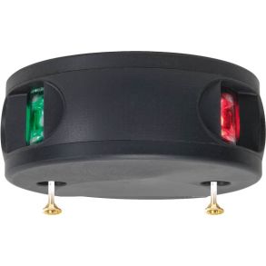 Aquasignal 34 2-farvet Sort 12/24V