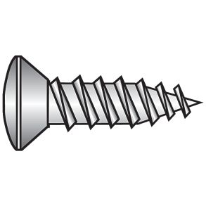 Selvskrende Skrue rustfri linsehoved m/PZD-krv 2,9x13 mm