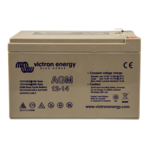 Victron - Batteri - 12V/15Ah  AGM Super Cycle Batt. (Faston 6.3x0.8mm)