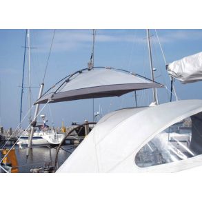 Blue Performance Sunshade Free Hanging