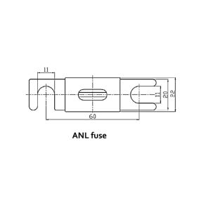 Victron - ANL-fuse 500A/80V for 48V products (1 pc)