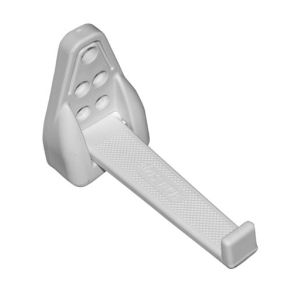 Mastetrin i plast - hvid