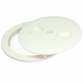 ClamCleat Dksluge 6 tommer hvid