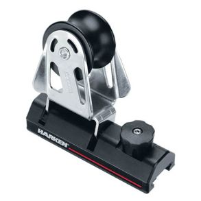 Harken 27 mm MR Glide genoavogn m. pinstop, Bagb.