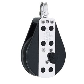 Harken 3 tommer Hexaratchet blok - svirvel, styrbo