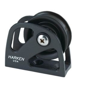 Harken 57 mm Mastefodsblok, fast