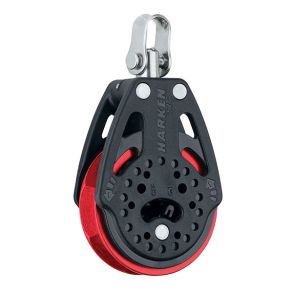 Harken Ratchet blok 57 mm enkelt m. svirvel