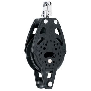 Harken Ratchet blok 57 mm enkelt m. svirvel og hun