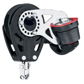 Harken Ratchet blok 57 mm enkelt m. svirvel og Cam