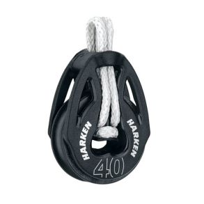 Harken T2 Blok 40 mm enkelt m. LOOP