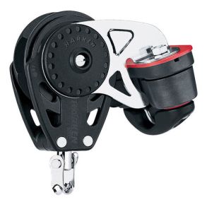 Harken Carbo Ratchamatic Blok 57 mm enkelt Cam-Mat
