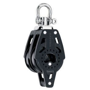 Harken Carbo Blok 40 mm dobbelt, svirvel, hunsvot