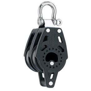 Harken Carbo Blok 40 mm dobbelt, svirvel, hunsvot,