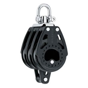 Harken Carbo Blok 75 mm tripel, svirvel, hunsvot