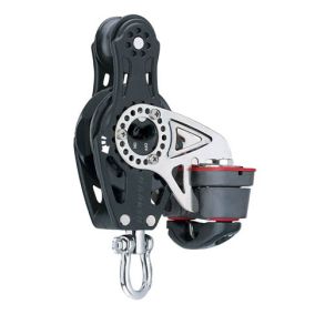 Harken Carbo Ratchet Blok 57 mm enkelt, violin, Ca
