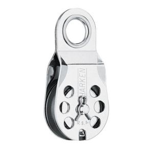 Harken Wireblok 38 mm enkelt, eyelets je