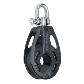Harken Black Magic Air blok 75mm  enkelt