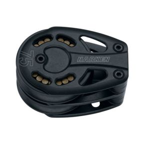 Harken Black Magic Air dobbelt fodblok 75 mm.