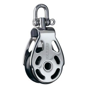 Harken ESP 75 mm Enkeltblok i RF stl m. svirvel