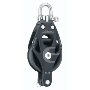 Harken Element blok 45 mm enkelt m. svirvel
