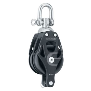 Harken Element blok 45 mm dobbelt m. svirvel og Ca