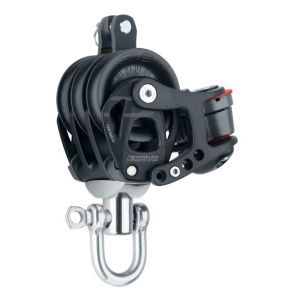 Harken Element blok 45 mm tripple m. svirvel, Cam-