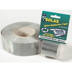 PSP Solas Retro Reflextape 50mmx1m Silve