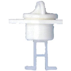 RWO Bundprop bajonet 22mm Hvid