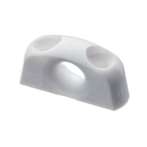 RWO Lineleder  6mm 2stk Hvid