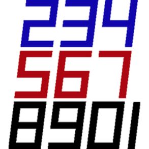 Bainbridge Computer Eights 250mm White