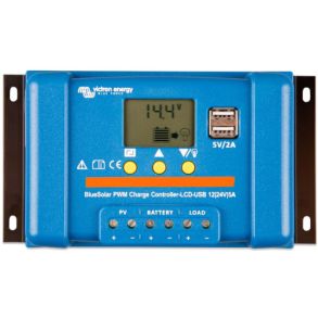 Victron - BlueSolar PWM-LCD&USB 12/24V-5A