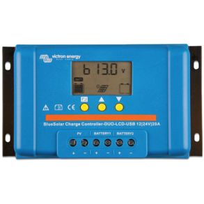Victron - BlueSolar PWM-LCD&USB 12/24V-20A