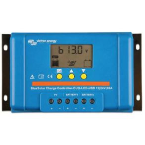 Victron - BlueSolar PWM DUO-LCD&USB 12/24V-20A