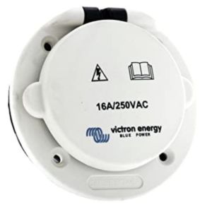 Victron - Power Inlet 16A polyamid with cover