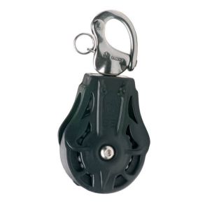 Wichard 70 mm enkeltblok m/snap m. kugleleje