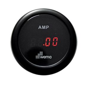 Wema  Amp.meter st +/- 150 Amp. Sort RF