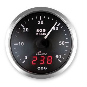 Wema Spedometer 60 kn Sort RF