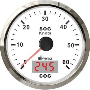 Wema Spedometer 60 kn Hvidt RF
